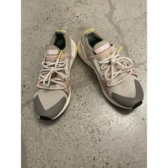 Adidas by Stella Mccartney Ultraboost 20 Sneakers 10.5 Pearl Rose Ash Green Tech - Picture 2 of 9